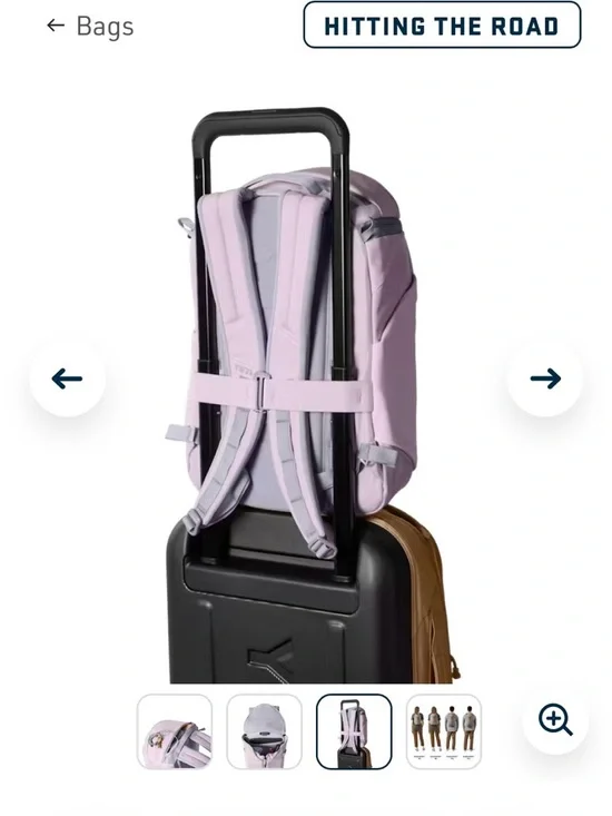 Yeti Women's Ripzip Backpack in Pink - Picture 8 of 13